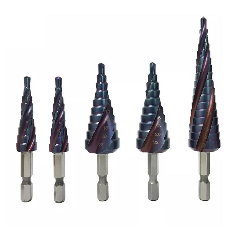 Step Drills and Conical Drills