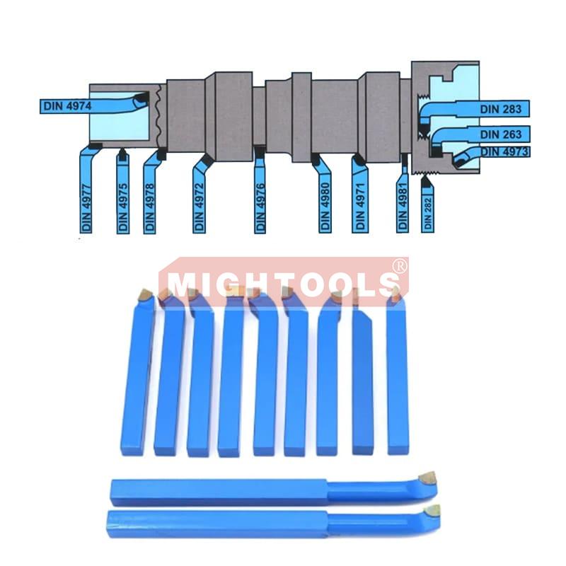 Carbide Tipped Tool Bits